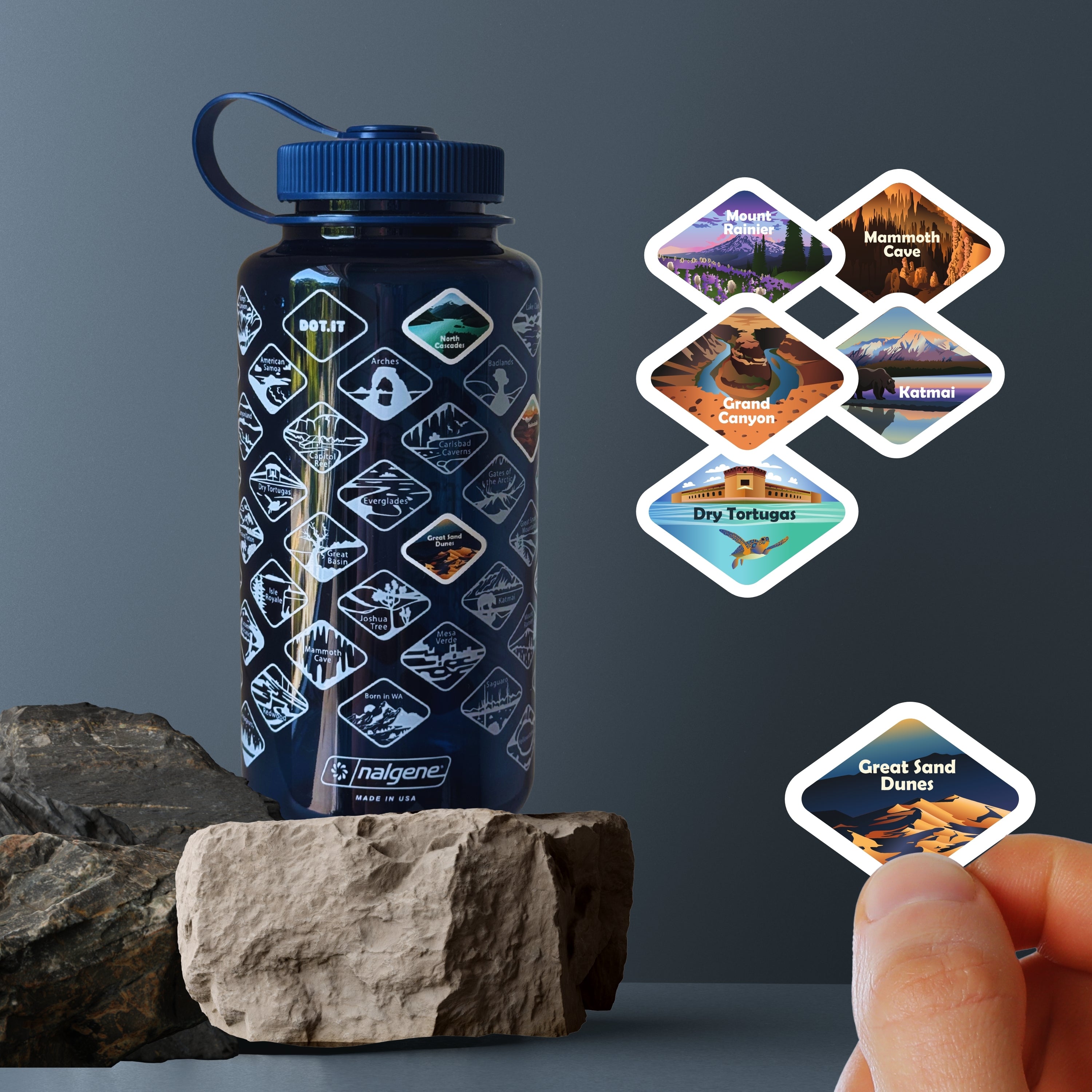 Nalgene® x DOT IT™ 63 National Parks Bottle